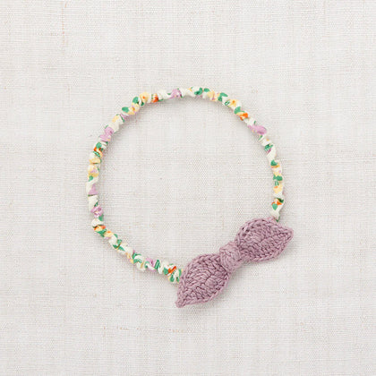 Misha & Puff Baby Leaf Headband ~ Plum Petal