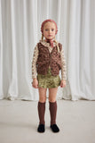 Misha & Puff Cross Stitch Bjorn Cardigan ~ Affogato