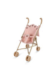 Konges Doll Stroller in Pink Check