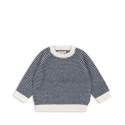 Konges Berle Knit Sweater ~ Blue Stripe