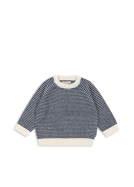 Konges Berle Knit Sweater ~ Blue Stripe