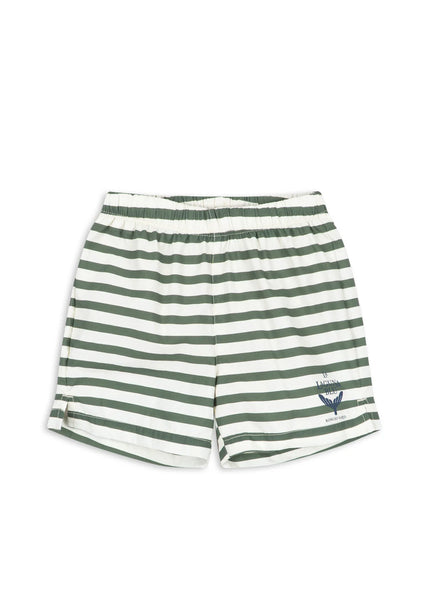 Konges Asnou Swim Shorts ~ Stripe Verti