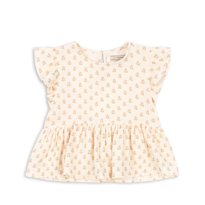 Konges Coco Top GOTS ~ Carta Rosa