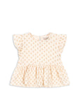 Konges Coco Top GOTS ~ Carta Rosa