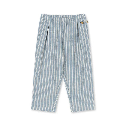 Konges Elliot Pant ~ Trio Bleu Stripe