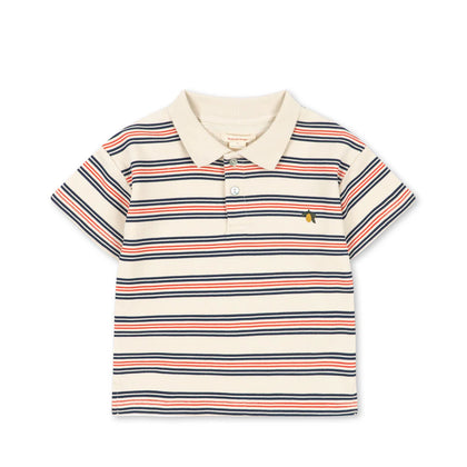 Konges Spotty SS Polo ~ Stripie Stripe