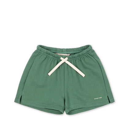 Konges Spotty Sweat Shorts ~ Dark Ivy