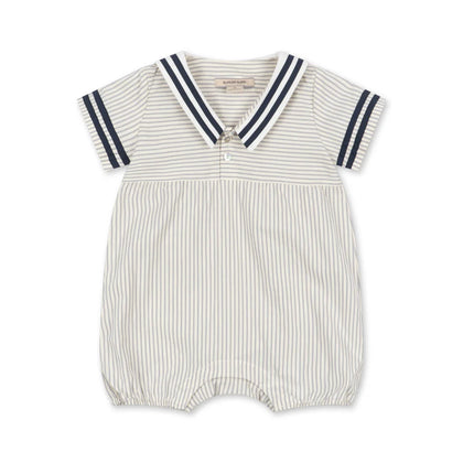 Konges Allie Sailor Romper ~ Bleu Stripe