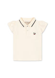 Konges Florita Polo Shirt ~ Antique White