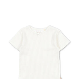 Konges Minnie Tee ~ Optic White