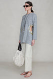 Chan Luu Rib Cage LS Sweater ~ Grey