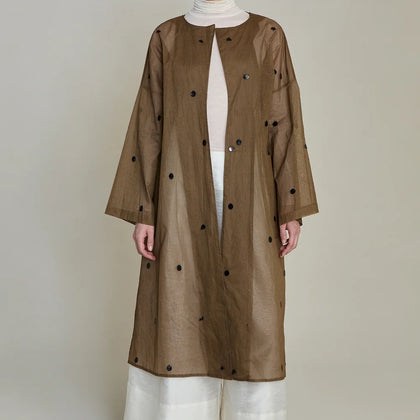 Chan Luu Chandelier Paper Trench ~ Olive