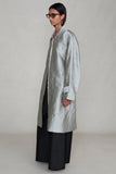 Chan Luu Crinkle Techno Taffeta Row Coat ~ Taffeta