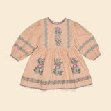Apolina Penelope Dress ~ Dried Rose