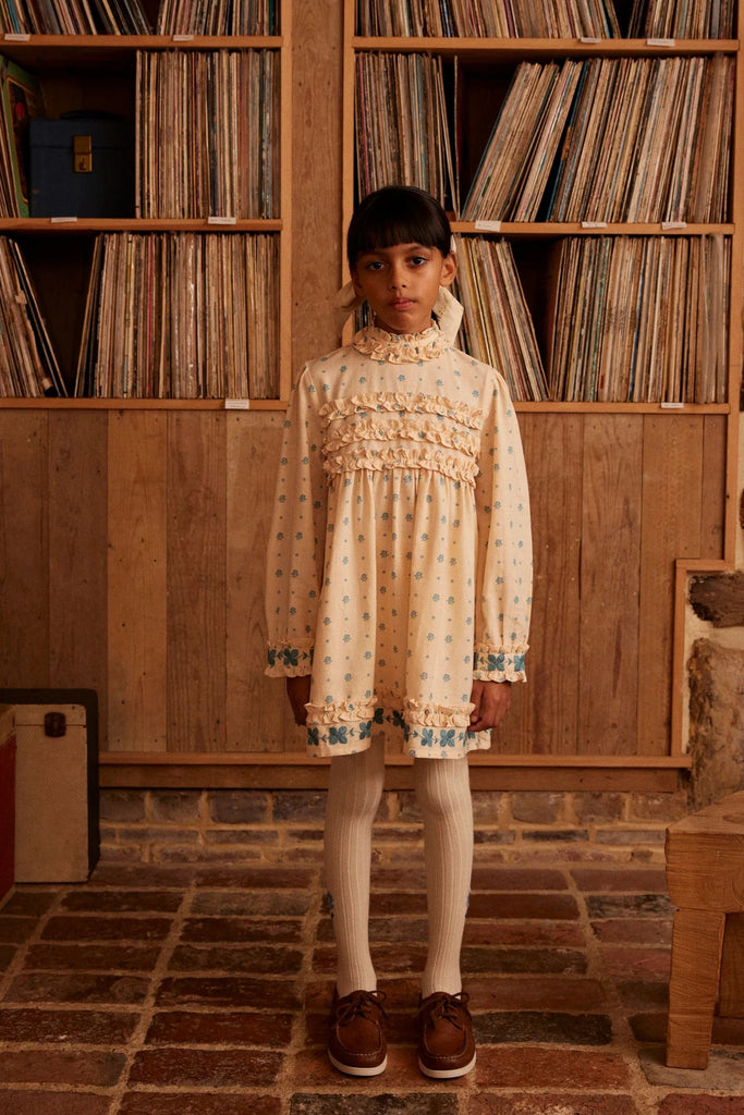 apolina Penny Smock Dress - Cashew 3-5y apolina Penny Smock Dress - Cashew 3-5y