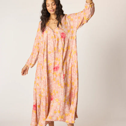 Natalie Martin Fiore Maxi Dress ~ Lehua Sunset