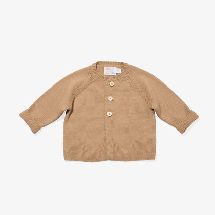 Oso & Me Baby Paige Cardigan ~ Camel