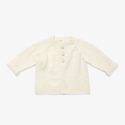 Oso & Me Baby Paige Cardigan ~ Cream