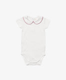 Oso & Me Baby Pan One-Piece - Rose Piping