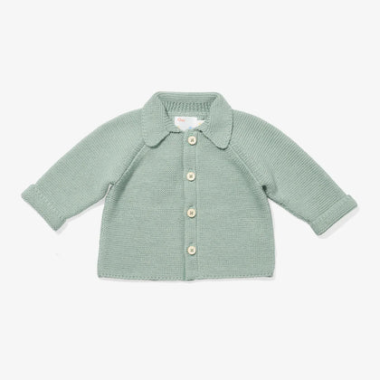 Oso & Me Pat Baby Jacket ~ Seafoam