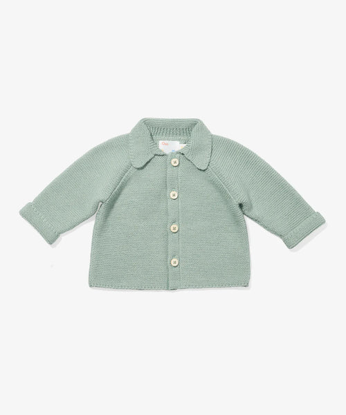 Oso & Me Pat Baby Jacket ~ Seafoam