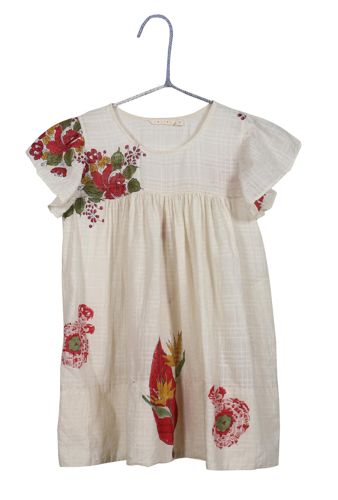 Injiri Child's Floral Dress | Wee Mondine Injiri Child's Floral Dress | Wee Mondine