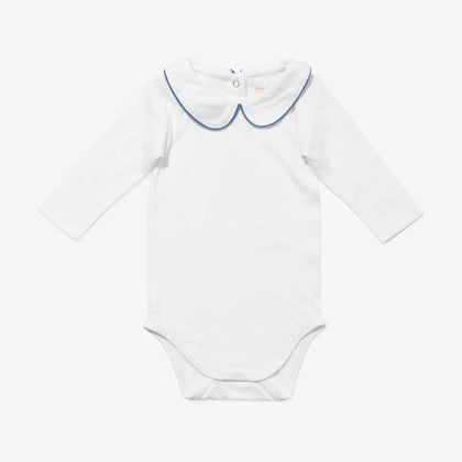 Oso & Me Baby Pan One-Piece - Navy Piping