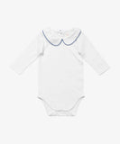 Oso & Me Baby Pan One-Piece - Navy Piping
