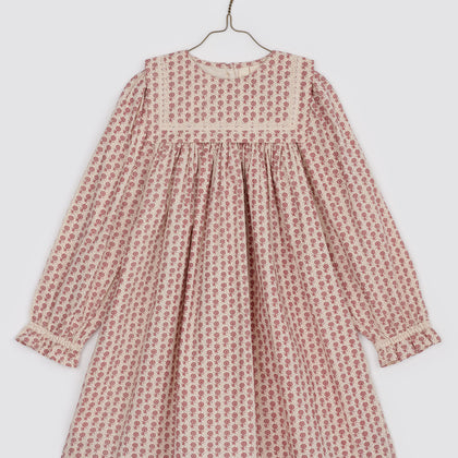 Little Cotton Clothes Petra Sailor Dress ~ Daisy Floral Berry