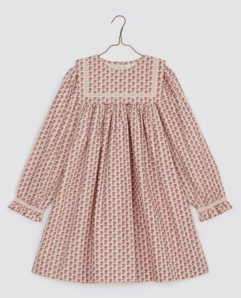 Little Cotton Clothes Petra Sailor Dress ~ Daisy Floral Berry