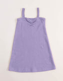 Noble Organic Pointelle Sleep Dress in Lavendar