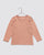 Little Cottons Pointelle LS T-shirt - Nougat