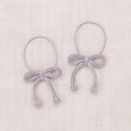 Misha & Puff Popcorn Bow Elastic ~ Mist