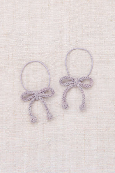 Misha & Puff Popcorn Bow Elastic ~ Mist
