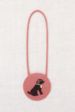 Misha & Puff Pup Circle Bag ~ Rosewood