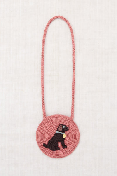 Misha & Puff Pup Circle Bag ~ Rosewood