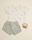 Quincy Mae Boxy Tee Dino