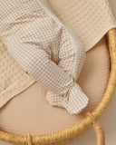 Quincy Mae Waffle Baby Blanket ~ Natural