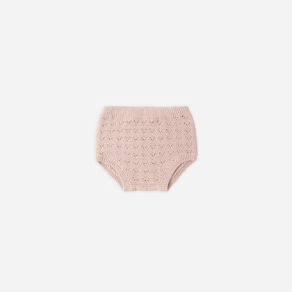 Quincy Mae Knit Bloomer ~ Blush