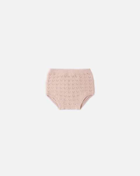 Quincy Mae Knit Bloomer ~ Blush