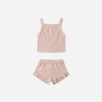 Quincy Mae Evie Tank + Shortie Set ~ Posy