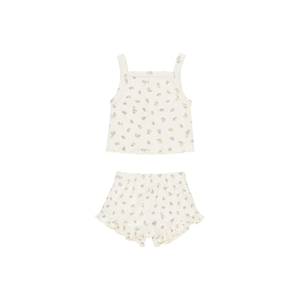 Quincy Mae Evie Tank + Shortie Set ~ Fleur