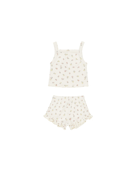 Quincy Mae Evie Tank + Shortie Set ~ Fleur