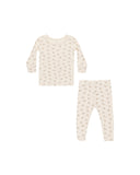 Quincy Mae Bamboo Pajama Set ~ Holly Berry