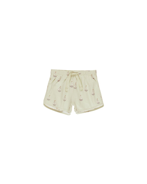 Quincy Mae Boys Swim Short ~ Sailboats