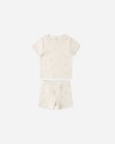 Quincy Mae Summer Pajama Set Bunnies