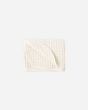Quincy Mae Waffle Baby Blanket ~ Natural