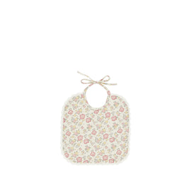 Quincy Mae Woven Tie Bib ~ Bloom