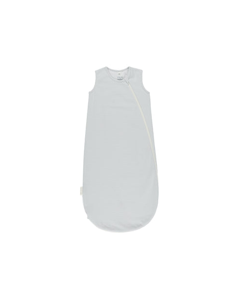 Quincy Mae Jersey Sleep Bag ~ Sky Micro Stripe