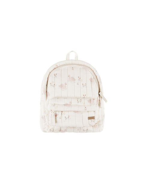 Quincy Mae Mini Backpack ~ Swans